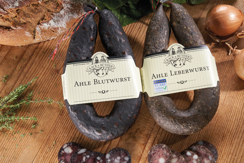 Es ist Zeit für Abendbrot mit der Blutwurst von Ahle