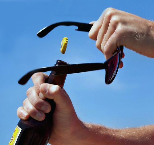 Sonnenbrille mit flaschenöffner Clearance