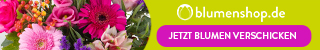 Werbebanner Blumenshop